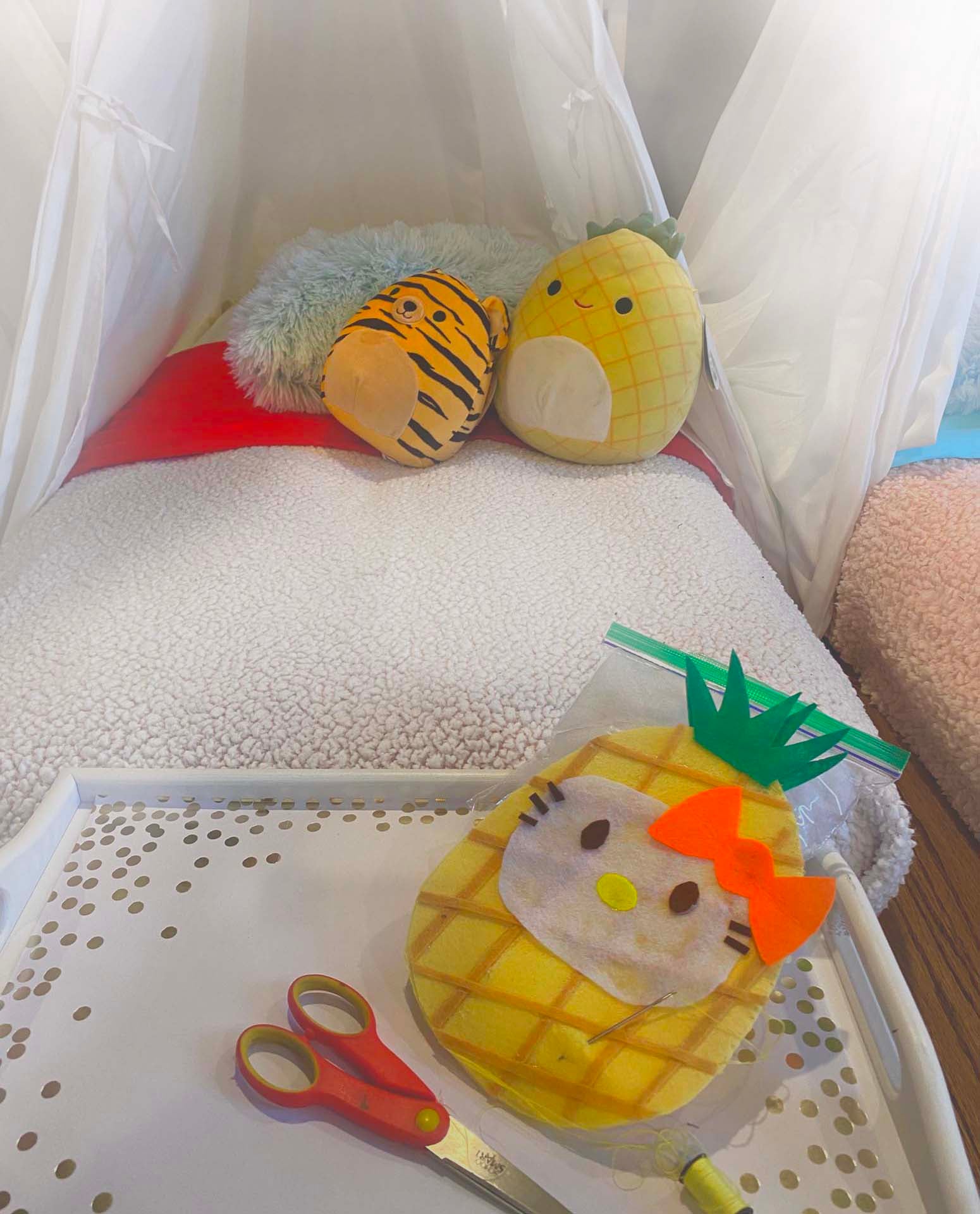 squishmallow-themed-party-with-teepees-squishmallow-decorations-and